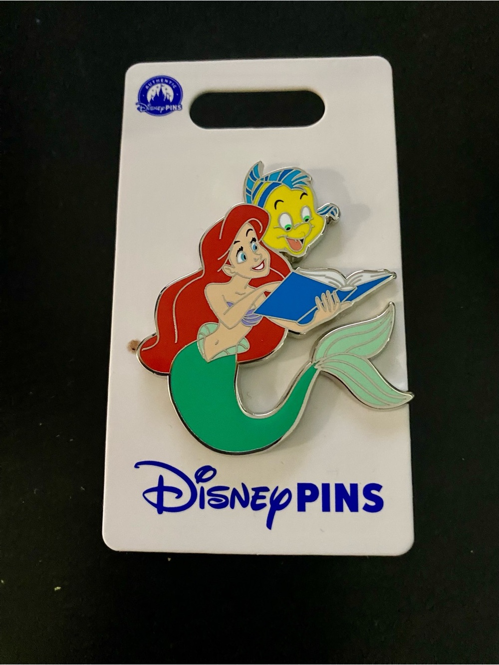 2024 Disney Parks Princes Ariel The Little Mermaid Flounder Pin